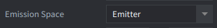 Emission Space: Emitter