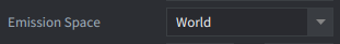 Emission Space: World