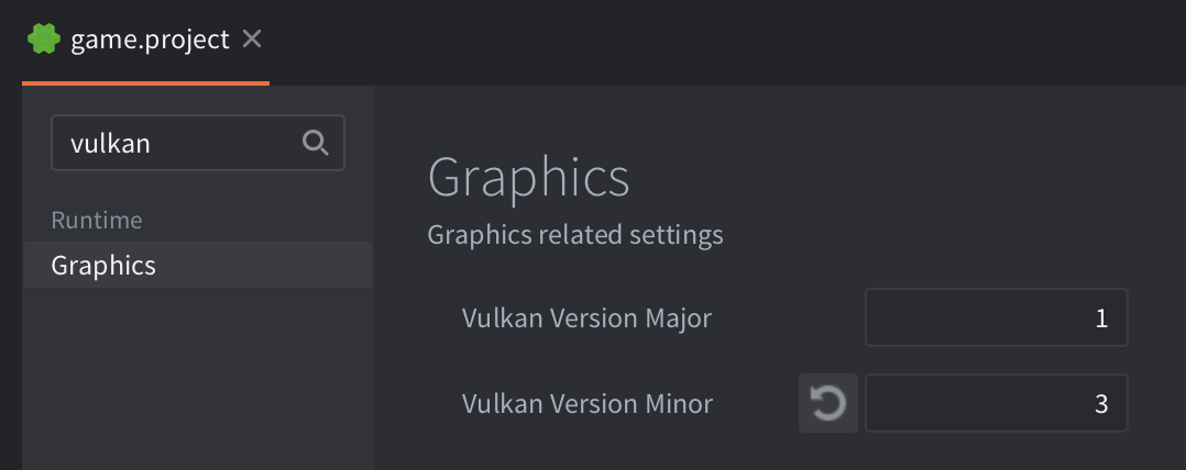 Vulkan setup
