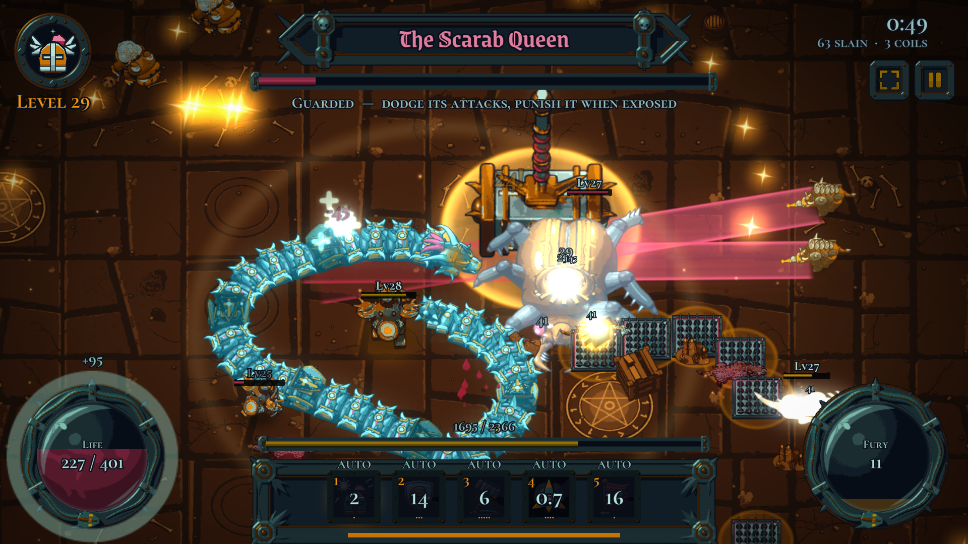 Daemon Snake gameplay