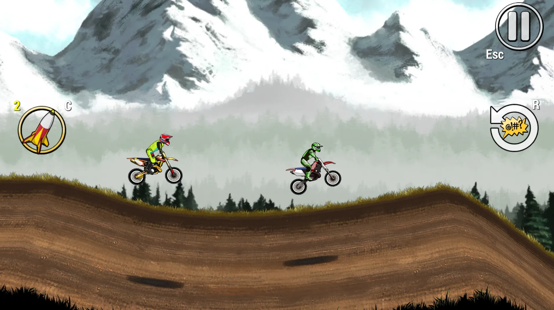 Mad Skills Motocross 2 gameplay