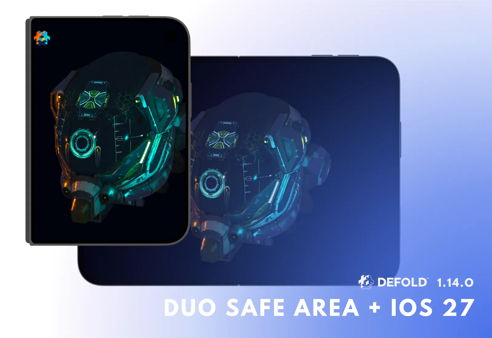 Defold support for iPhone Duo