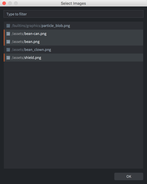 Creating an atlas, adding images
