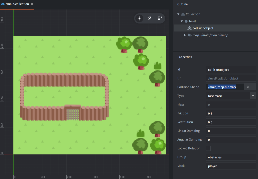 Tilesource collision