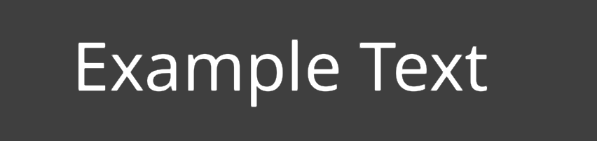 Example Text with an animated whole-span shake