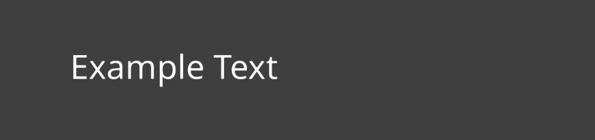 Example Text rendered at 24 pixels