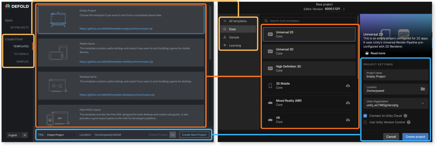 Сравнение Templates