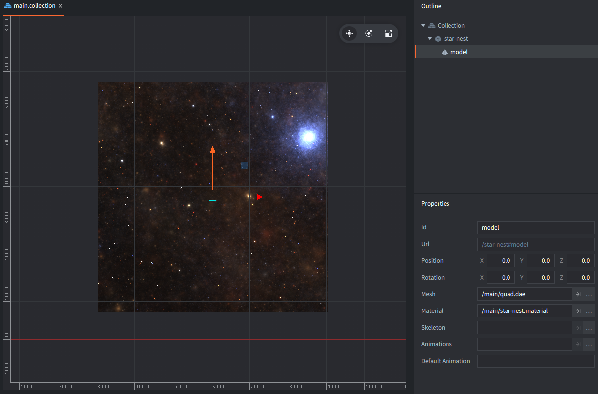 带有starnest的四边形